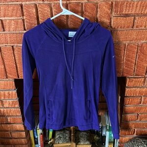 Columbia Fleece hooded shirt